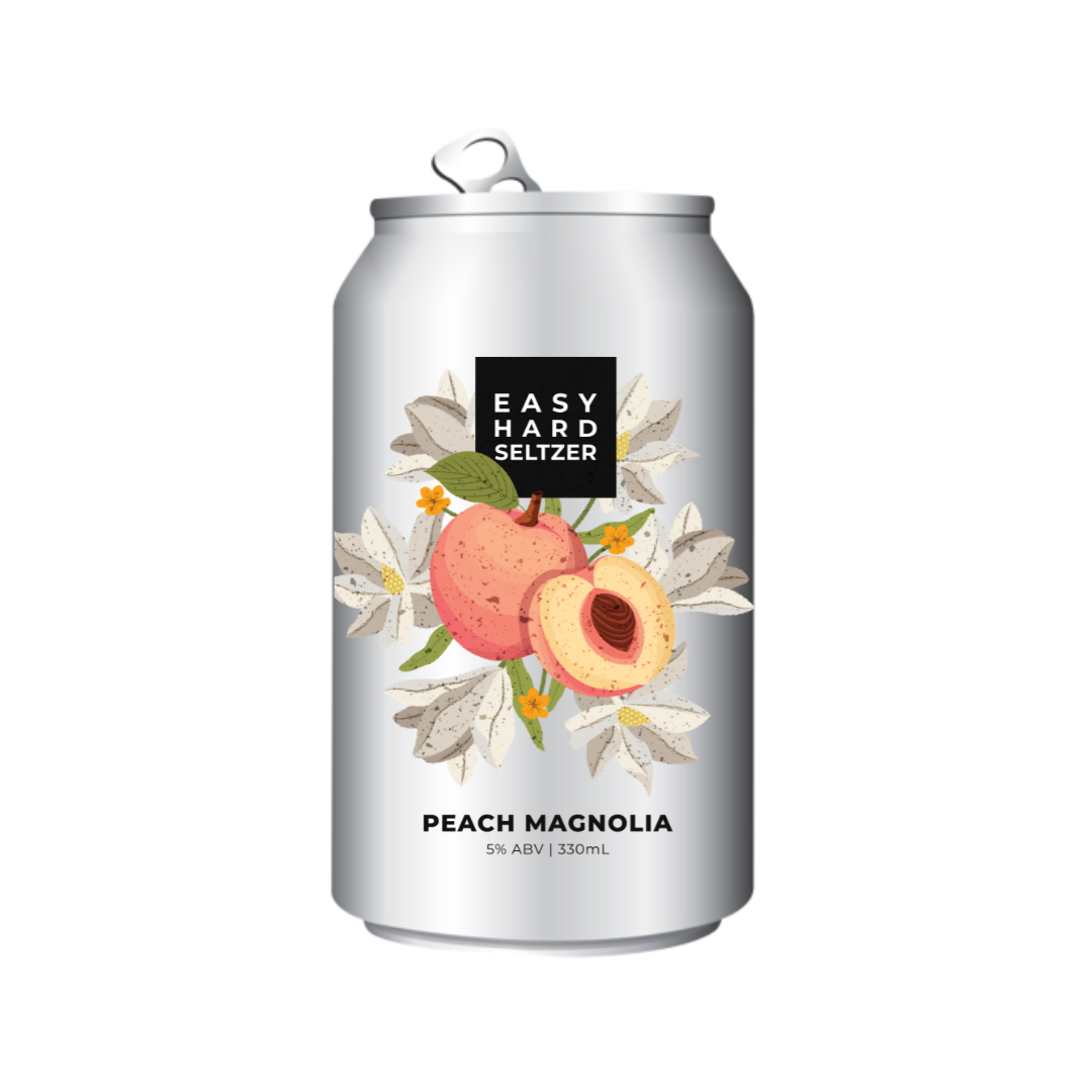 Easy Hard Seltzer - Peach Magnolia