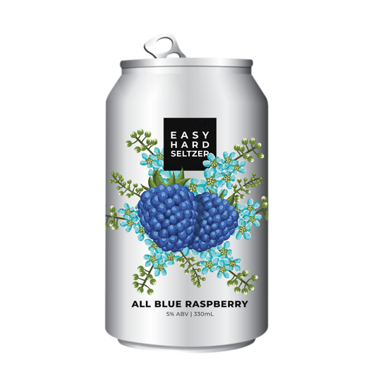 Easy Hard Seltzer - All Blue Raspberry