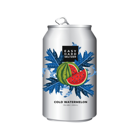 Easy Hard Seltzer - Cold Watermelon