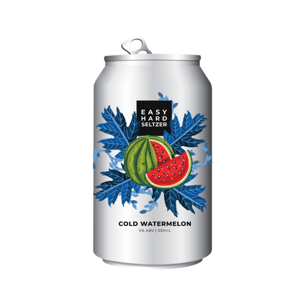 Easy Hard Seltzer - Cold Watermelon